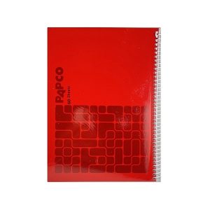 عکس دفتر 60 برگ پاپکو PAPCO مدل سیمی مجلد روکش پلاستیکی کد 7176 - شماره 5