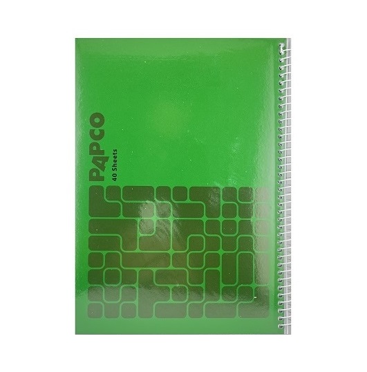 تصاویر دفتر 80 برگ پاپکو PAPCO مدل سیمی رحلی روکش پلاستیکی رنگ قرمز کد 7148 دفتر 80 برگ پاپکو PAPCO مدل سیمی رحلی روکش پلاستیکی رنگ قرمز کد 7148