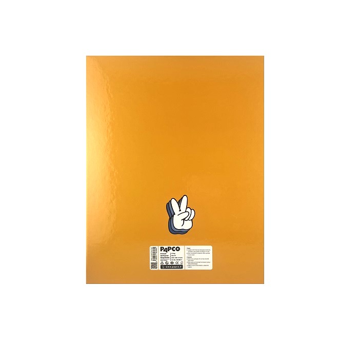 تصاویر کلاسور 4 حلقه جلد سخت پاپکو PAPCO طرح ربات اسکیتی کد HS-RB411 کلاسور 4 حلقه جلد سخت پاپکو PAPCO طرح ربات اسکیتی کد HS-RB411