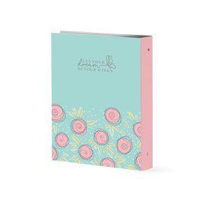 عکس کلاسور 160 برگ پاپکو PAPCO مدل فانتزی کلاسیک جلد سخت طرح 03 کد 6187 - شماره 10