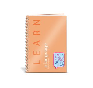 عکس دفتر 100 برگ دو خط پاپکو PAPCO مدل سیمی جلد سخت طرح 02 کد 6270 - شماره 5