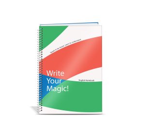 عکس دفتر 100 برگ دو خط پاپکو PAPCO مدل سیمی جلد سخت طرح 03 کد 6270 - شماره 1