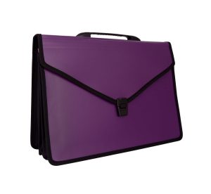 عکس کیف سمیناری پاپکو PAPCO مدل دسته دار متالیک کد STG-05 - شماره 14