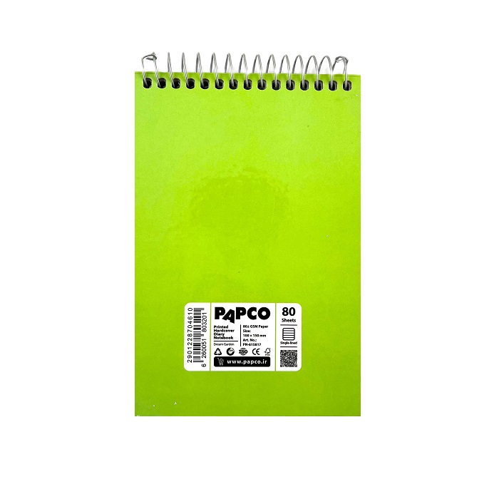 تصاویر دفتر یادداشت 80 برگ پاپکو PAPCO مدل جلد سخت طرح 06 کد 6158 دفتر یادداشت 80 برگ پاپکو PAPCO مدل جلد سخت طرح 06 کد 6158