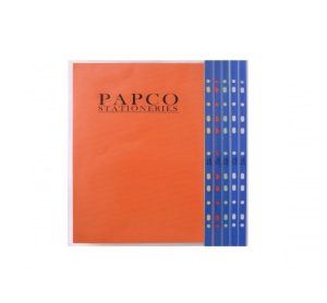 عکس کاور 50 میکرون پاپکو PAPCO سایز A4 بسته 100 عددی لبه آبی کد کد 11-A4 - شماره 13