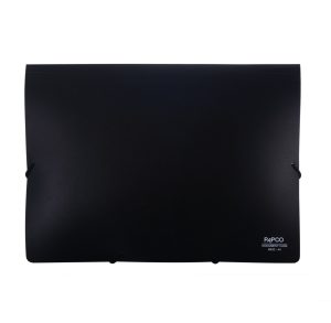 عکس کیف مدارک کش دار پاپکو PAPCO سایز A4 رنگ مشکی کد B402-A4 - شماره 6