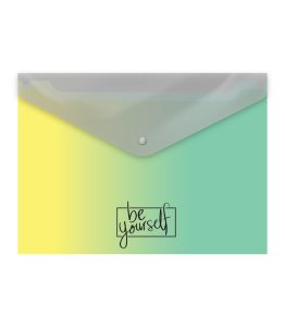 عکس پوشه دکمه دار فانتزی پاپکو PAPCO طرح دار سایز A4 کد 11469 - شماره 15