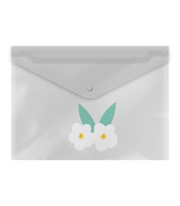 عکس پوشه دکمه دار فانتزی پاپکو PAPCO طرح دار سایز A4 کد 11471 - شماره 10
