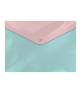عکس پوشه دکمه دار فانتزی پاپکو PAPCO طرح دار سایز A4 کد 11454 - شماره 12
