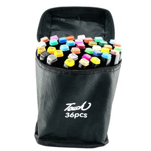 عکس ماژیک دوسر راندو وارداتی تاچ Tauch بسته 36 رنگ کد 9006 - شماره 5