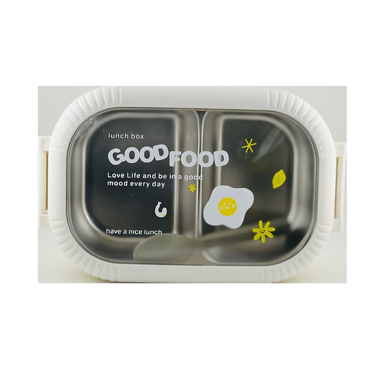 تصاویر ظرف غذا دو مخزن گود فود GOOD FOOD پلاستیکی مقاوم طرح نیمرو کد 8076 ظرف غذا دو مخزن گود فود GOOD FOOD پلاستیکی مقاوم طرح نیمرو کد 8076