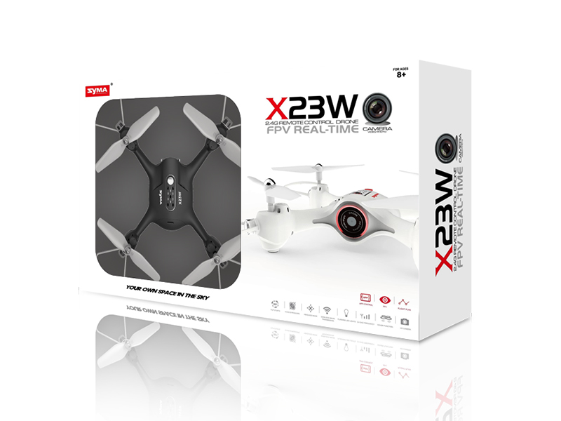 تصاویر کوادکوپتر دوربین دار کنترلی Syma X23W | پهپاد کنترلی سیما با ارسال تصویر زنده FPV کوادکوپتر دوربین دار کنترلی Syma X23W | پهپاد کنترلی سیما با ارسال تصویر زنده FPV