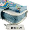 جامدادی وارداتی دو زیپ بلوط baloot مدل کمربند دار طرح یونیکورن unicorn رنگ بنفش