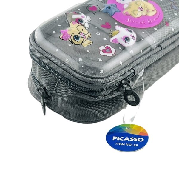 تصاویر جامدادی 2 زیپ پیکاسو PICASSO مدل فایبرگلاس طرح GAME ON رنگ آبی کد E8 جامدادی 2 زیپ پیکاسو PICASSO مدل فایبرگلاس طرح GAME ON رنگ آبی کد E8