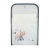 کیف طلقی تابستانی وارداتی مدل عمودی شفاف طرح برج ایفل کد 8749