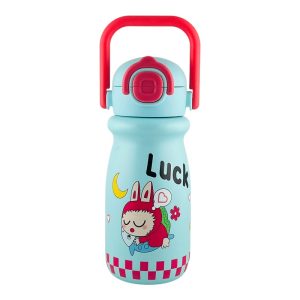 عکس تراول ماگ اورجینال لاک LUCK مدل دوحالته فانتزی طرح لبوبو رنگ سبزآبی حجم 750 میلی لیتر کد 21740 - شماره 14