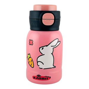 عکس تراول ماگ اورجینال مدل فانتزی دوحالته طرح رابیت رنگ صورتی حجم 500 میلی لیتر کد 0827 - شماره 9