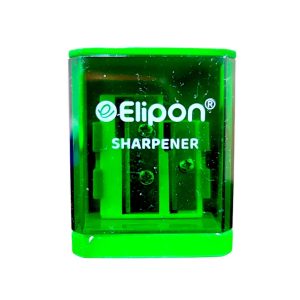 عکس تراش دوقلو مخزن دار الیپون Elipon مدل شیشه ای کد 8270004 - شماره 3