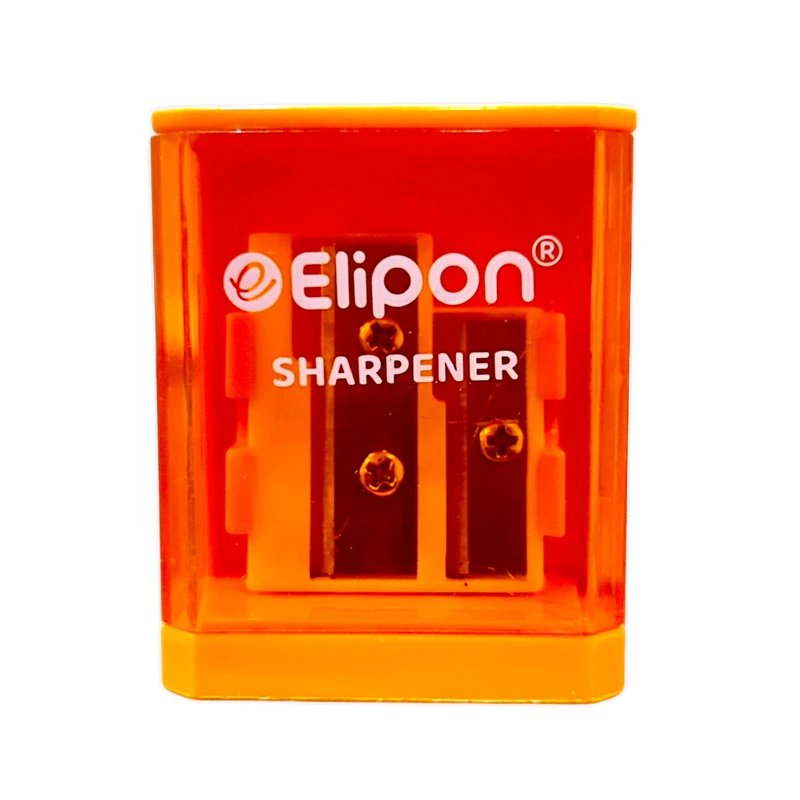 تصاویر تراش دوقلو مخزن دار الیپون Elipon مدل شیشه ای کد 8270004 تراش دوقلو مخزن دار الیپون Elipon مدل شیشه ای کد 8270004