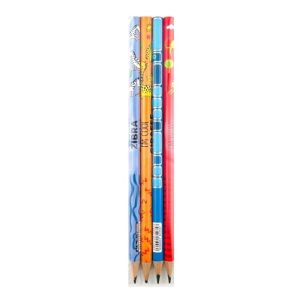 عکس مداد مشکی پاپکو PAPCO طرح فانتزی طرح 01 کد PS11F (بسته 4 عددی) - شماره 7