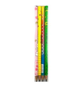 عکس مداد مشکی پاپکو PAPCO طرح فانتزی طرح 02 کد PS11F (بسته 4 عددی) - شماره 10