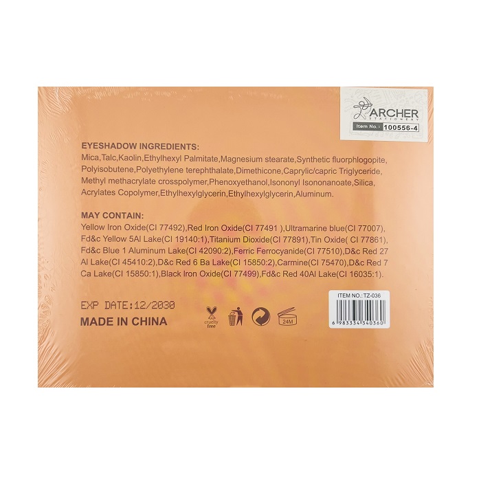 تصاویر ست آرایشی فانتزی آرچر ARCHER طرح کاپی بارا کد 100556 ست آرایشی فانتزی آرچر ARCHER طرح کاپی بارا کد 100556
