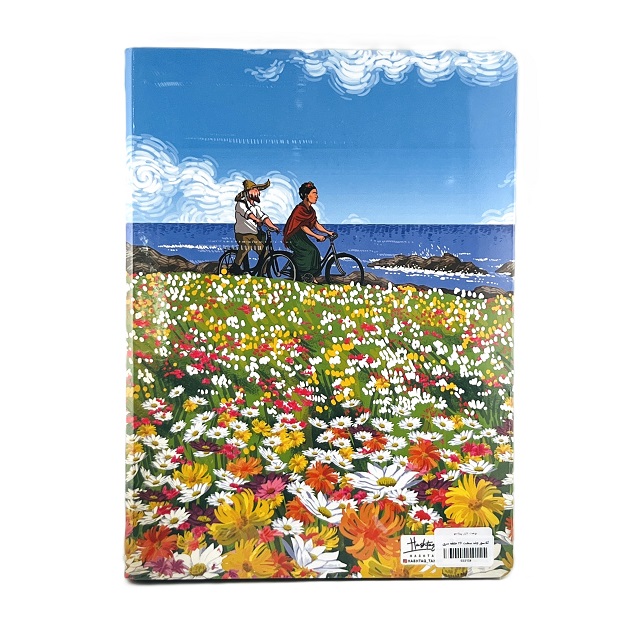 تصاویر کلاسور جلد سخت 26 حلقه هشتگ HASHTAG مدل وندا سایز A4 طرح دوچرخه سواری در ساحل و گل کد 408 کلاسور جلد سخت 26 حلقه هشتگ HASHTAG مدل وندا سایز A4 طرح دوچرخه سواری در ساحل و گل کد 408