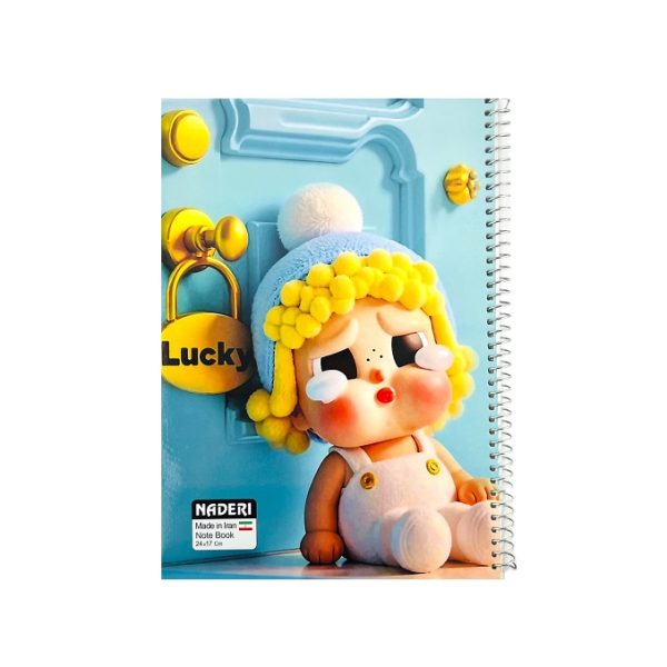 تصاویر دفتر 60 برگ مجلد نادری NADERI سری کرای بیبی طرح LUCKY کد 00074 دفتر 60 برگ مجلد نادری NADERI سری کرای بیبی طرح LUCKY کد 00074