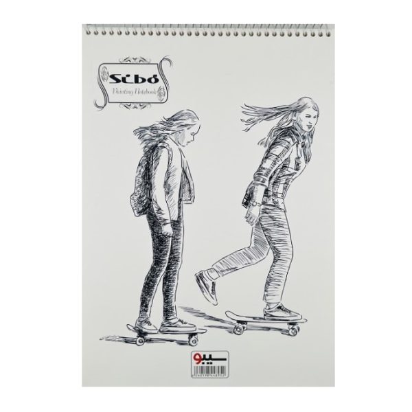 تصاویر دفتر طراحی 40 برگ فیلی مومی دار سیبو SIBO سایز A4 طرح دختران اسکیت سوار کد 8952 دفتر طراحی 40 برگ فیلی مومی دار سیبو SIBO سایز A4 طرح دختران اسکیت سوار کد 8952