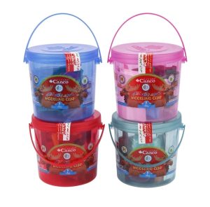 عکس خمیر بازی 6 رنگ کنکو Canco مدل سطلی با رایحه گیاهان دارویی - شماره 10