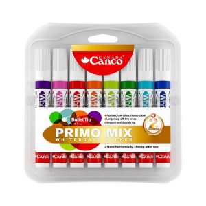 عکس ماژیک وایت برد 8 رنگ کنکو Canco مدل پریمو Primo - شماره 1