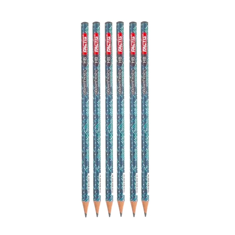 تصاویر مداد مشکی فکتیس FACTIS مدل پوست ماری کد 02239 ( بسته 6 عددی ) مداد مشکی فکتیس FACTIS مدل پوست ماری کد 02239 ( بسته 6 عددی )