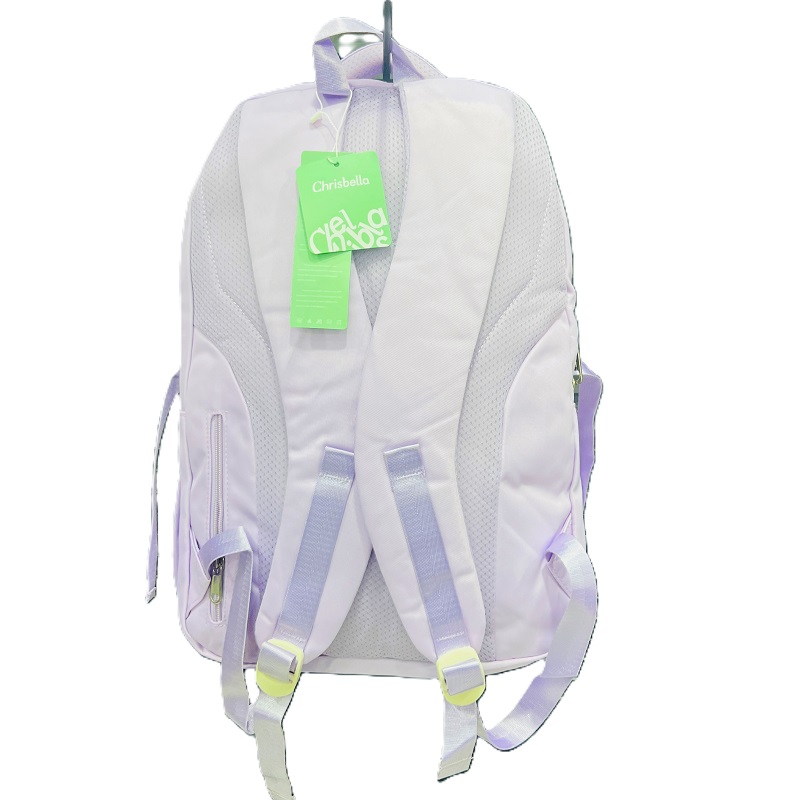 تصاویر کوله پشتی دخترانه کریس بلا Chrisbella مدل دو بندی رنگ بنفش کوله پشتی دخترانه کریس بلا Chrisbella مدل دو بندی رنگ بنفش