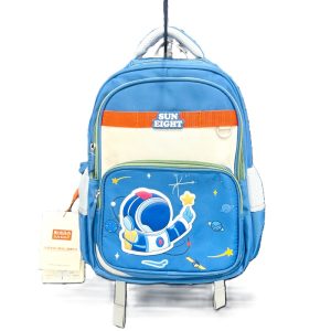 عکس کوله پشتی اسپرت سان ایت SUN EIGHT طرح فضانورد رنگ آبی - شماره 11
