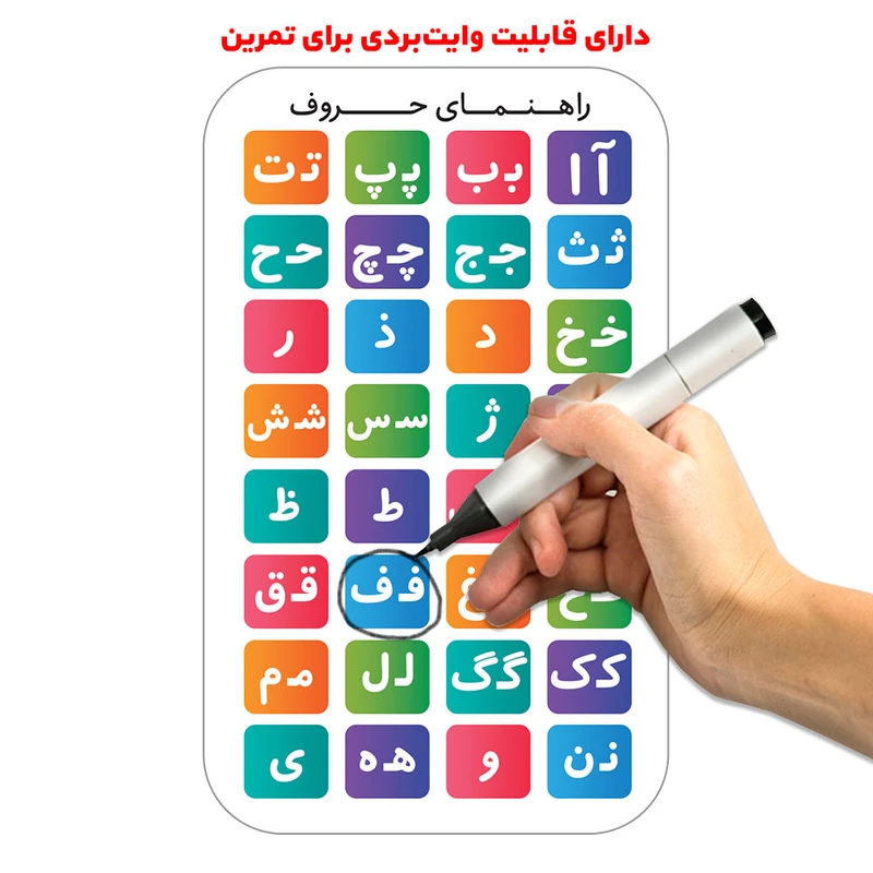 تصاویر فلش کارت آموزش الفبای فارسی همراه با تمرین نوشتاری انتشارات اندیشه کهن کد 31298 فلش کارت آموزش الفبای فارسی همراه با تمرین نوشتاری انتشارات اندیشه کهن کد 31298