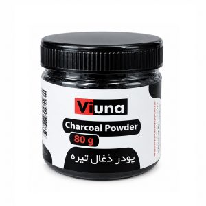عکس پودر زغال تیره ویونا Viuna مدل Charcoal Powder وزن 80 گرم - شماره 6