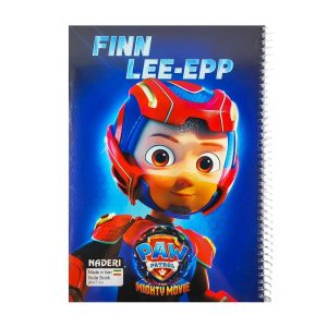 عکس دفتر ۶۰ برگ خط دار مجلد نادری NADERI سری سگ های نگهبان طرح FINN LEE-EPP کد 00074 - شماره 8
