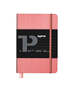 عکس دفتر 112 برگ جلد سخت پاپکو PAPCO سری پرایم رنگ گلبهی سایز A5 کد 510 - شماره 5