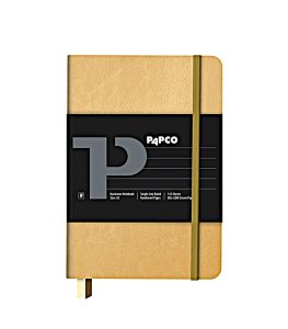 عکس دفتر 112 برگ جلد سخت پاپکو PAPCO سری پرایم رنگ نسکافه ای سایز A5 کد 510 - شماره 4