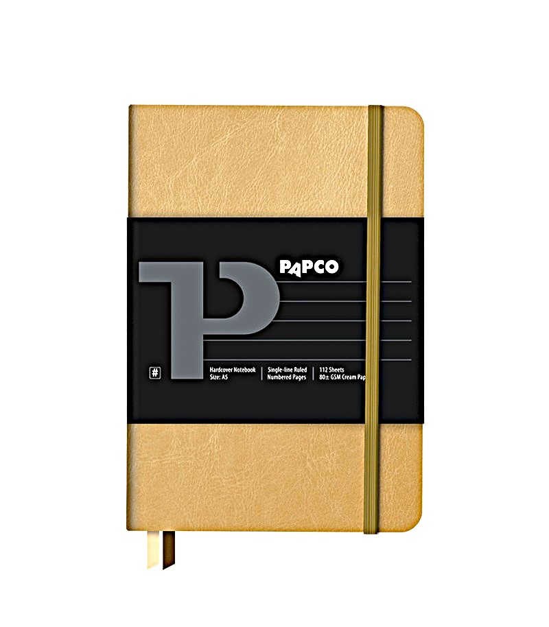 تصاویر دفتر 112 برگ جلد سخت پاپکو PAPCO سری پرایم رنگ نسکافه ای سایز A5 کد 510 دفتر 112 برگ جلد سخت پاپکو PAPCO سری پرایم رنگ نسکافه ای سایز A5 کد 510