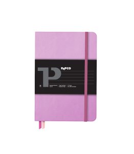 عکس دفتر 112 برگ جلد سخت پاپکو PAPCO سری پرایم رنگ یاسی سایز B5 کد 111 - شماره 6