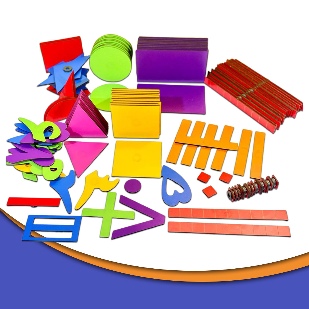 تصاویر پک ابزار ریاضی چوبی مگنتی ره آموز کد 23432 پک ابزار ریاضی چوبی مگنتی ره آموز کد 23432