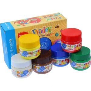 عکس رنگ انگشتی 6 رنگ پنتر Panter مدل Findex قابل شستشو کد 106 - شماره 8