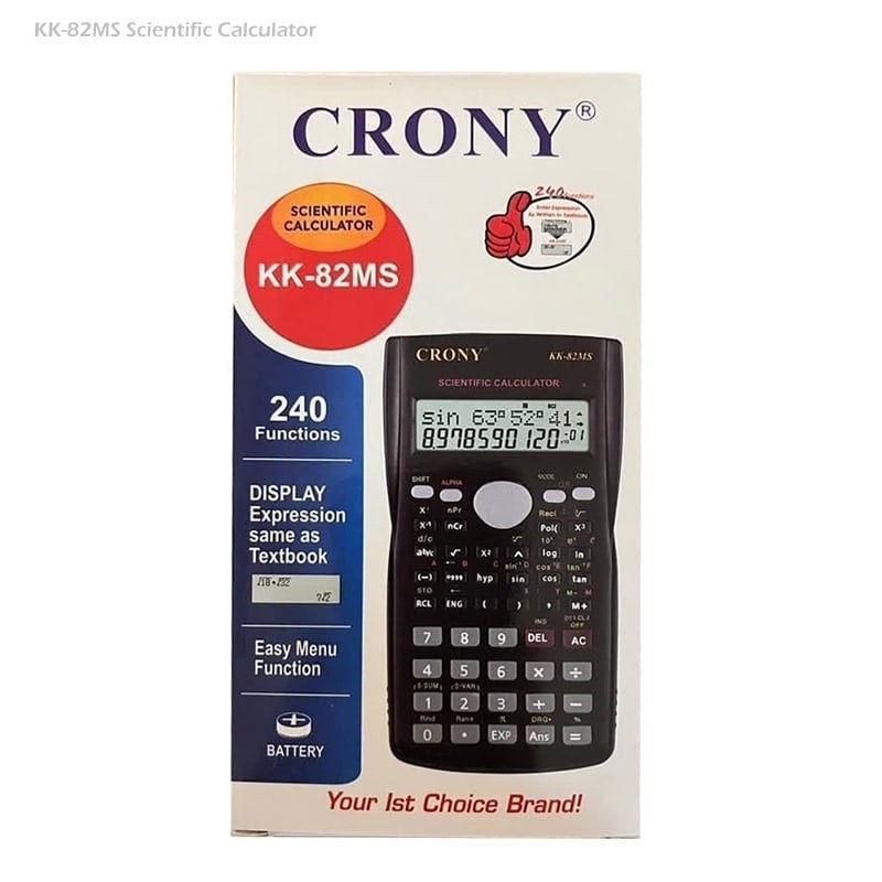 تصاویر ماشین حساب مهندسی کرونی CRONY مدل NK-82MS ماشین حساب مهندسی کرونی CRONY مدل NK-82MS