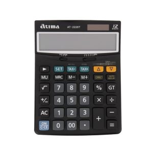 عکس ماشین حساب حرفه ای آتیما Atima مدل 3 صفر AT-2226C - شماره 8