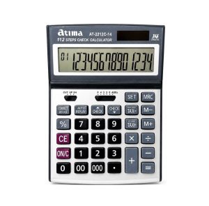 عکس ماشین حساب حرفه ای آتیما Atima مدل 3 صفر AT-2212C - شماره 9