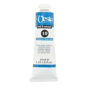 عکس رنگ روغن وستا رنگ Cerulean Blue Hue 10 حجم 37 میلی‌‌لیتر کد 60112 - شماره 3