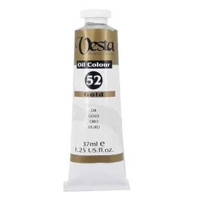 عکس رنگ روغن وستا رنگ GOLD 52 حجم 37 میلی‌‌لیتر کد 61050 - شماره 13