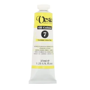 عکس رنگ روغن وستا رنگ Cadmium Lemon Hue 7 حجم 37 میلی‌‌لیتر کد 60181 - شماره 10