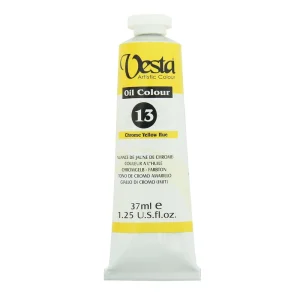 عکس رنگ روغن وستا رنگ Chrome Yellow Hue 13 حجم 37 میلی‌‌لیتر کد 60184 - شماره 11